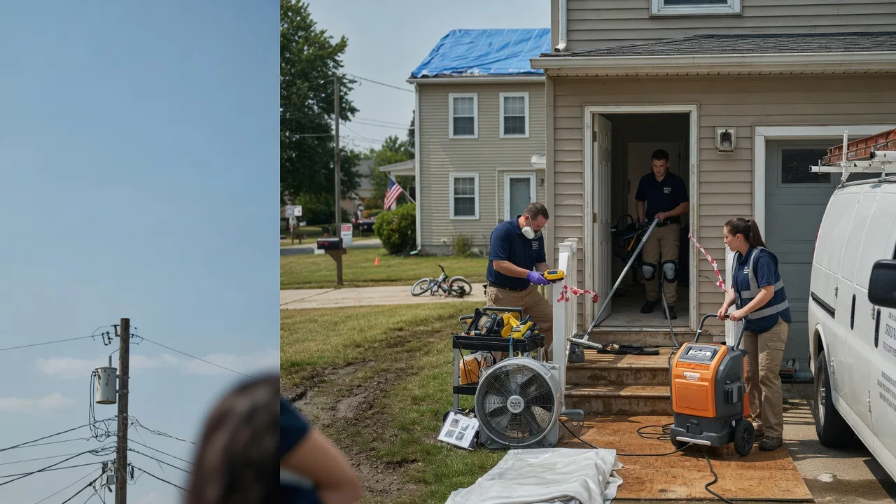 Water Damage Repair in Wadesville, IN near me